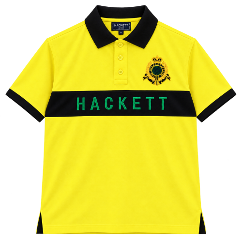 hackett Yellow Polo Shirt
