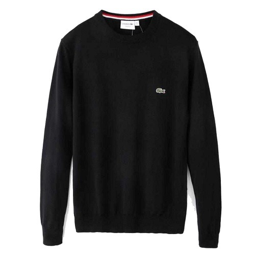 Lacoste Crew Black Sweater