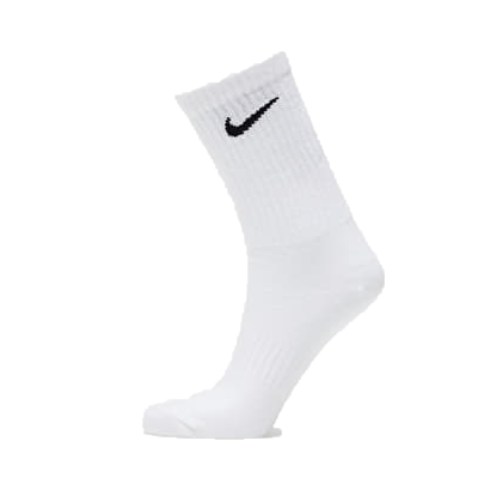 Nike white Mid Socks