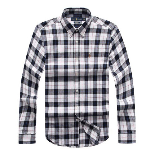 Buy Ralph Lauren Black Plaid Oxford Shirt Superbuyng