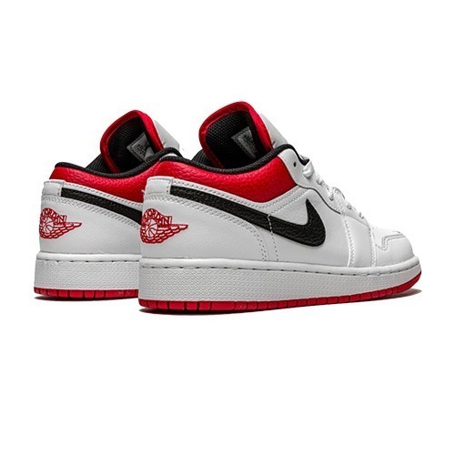 Air Jordan 1 Low University Red Black_3 air jordan university red