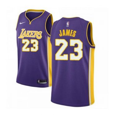 Lebron Lakers statement jersey