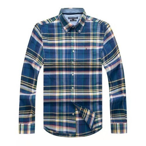 Tommy Blue checkered shirt