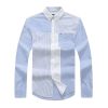Tommy white/blue stripe shirt