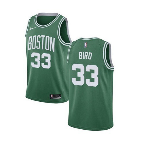 Celtics bird Jersey green