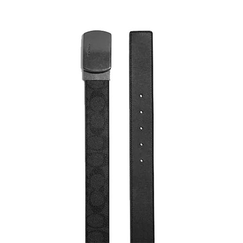 Coach Plaque Buckle Reversible Belt_2 Coach buckle Reversible Belt