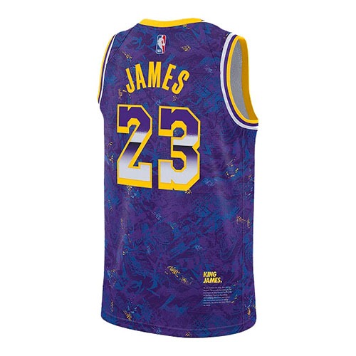 Lebron James Select Series Lakers Jersey - Purple _2 Lebron select series jersey