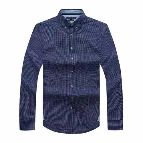 Tommy navy checkered shirt