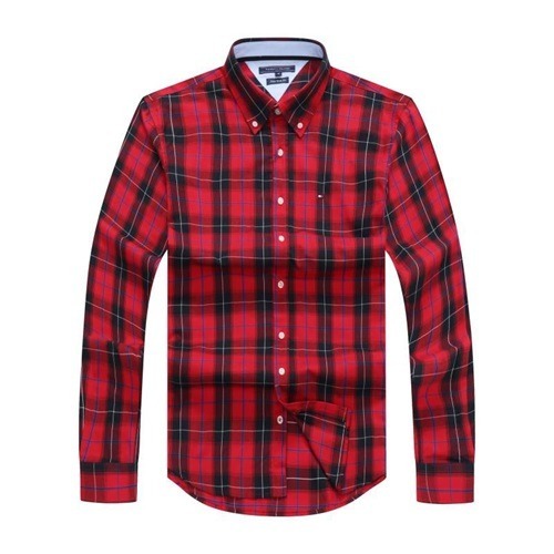 Tommy red plaid shirt