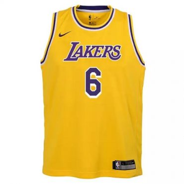 Lebron Lakers jersey 6
