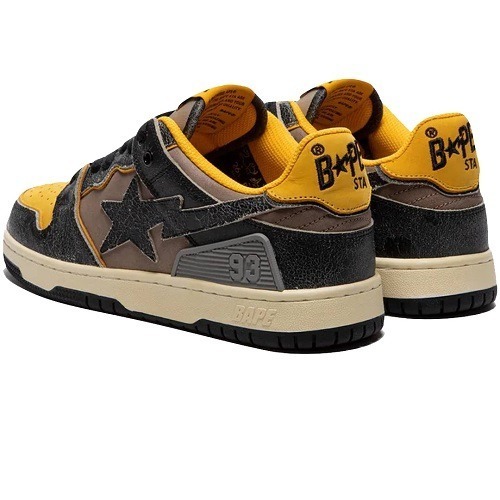 Bape SK8 STA yellow-black