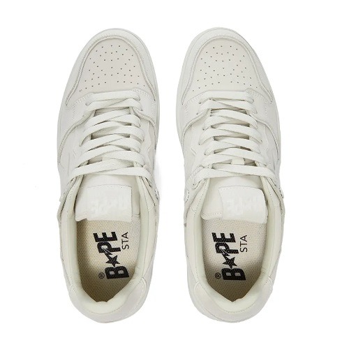 A Bathing Ape SK8 STA #9 M2 IT White_5 Bathing Ape SK8 white