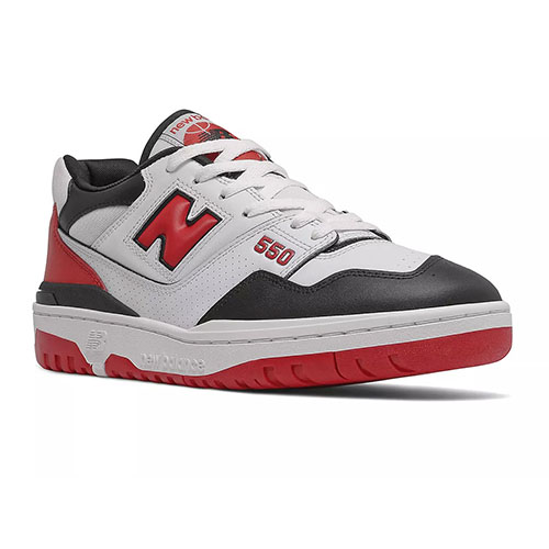 New Balance BB550 White_Red_2 New Balance BB550 White/Red