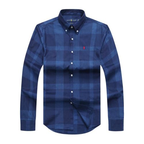 Ralph blue checkered shirt