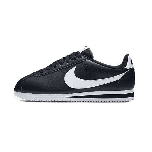 Nike Classic Cortez Black Leather Sneaker nike cortez classic black