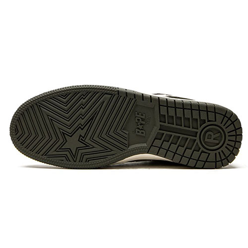 A Bathing Ape SK8 STA #8 M2 IT Brown-5 bape SK8 STA brown