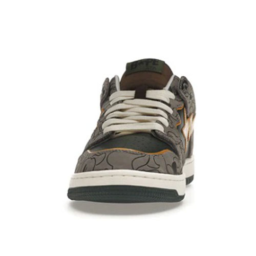 A Bathing Ape SK8 STA Grey Mustard Yellow_3 Bape SK8 STA grey/mustard yellow