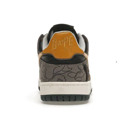 A Bathing Ape SK8 STA Grey Mustard Yellow_4 Bape SK8 STA grey/mustard yellow