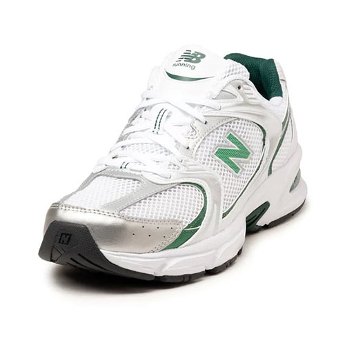 New Balance 530 White_green_2 New Balance 530 White/Green