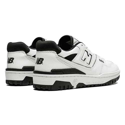 New Balance white black