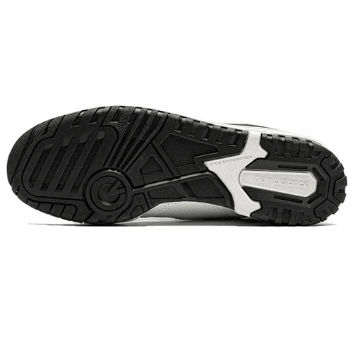 New Balance white black