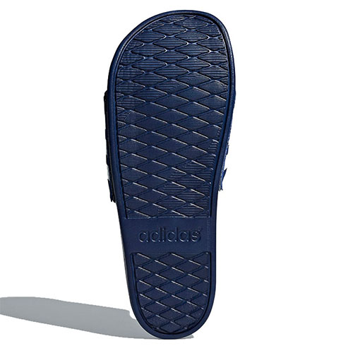 Adidas Adilette Cloudfoam Ultra Stripes Slides - Navy Blue-3 Adidas Adilette cloudfoam Navy