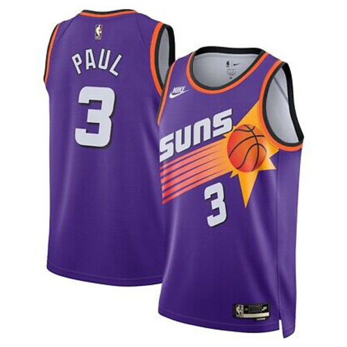 Chris Paul Phoenix Suns Swingman Purple Jersey-3 phoenix suns purple jersey