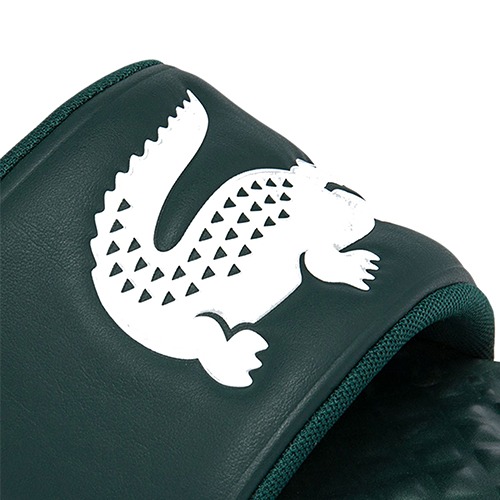 Lacoste Green Croco Dualiste Slide-5 Lacoste Green Dualiste Slide