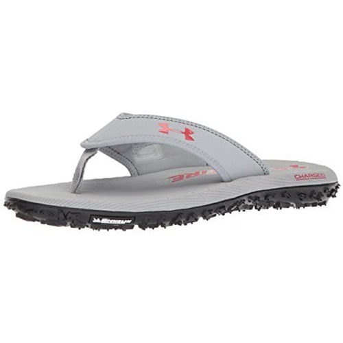 Under Armour Fat Tire Slide - Grey_Black under armour slide grey/black