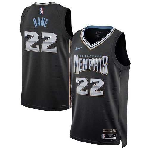 Desmond Bane Memphis Grizzlies 2223 Black Swingman Jersey-3 Bane Grizzlies 22/23 Jersey