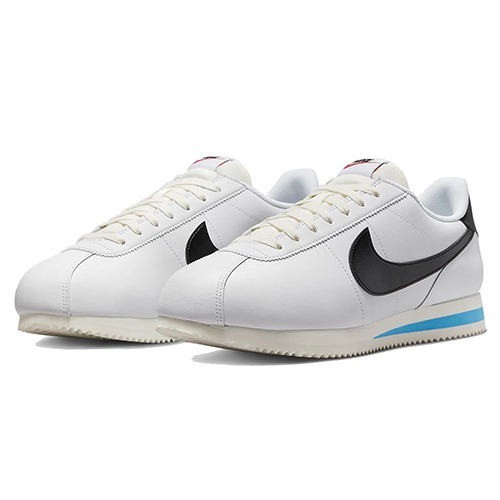 Nike Cortez White_Black_Blue_Sail-2 nike cortez White/Black/Blue/Sail
