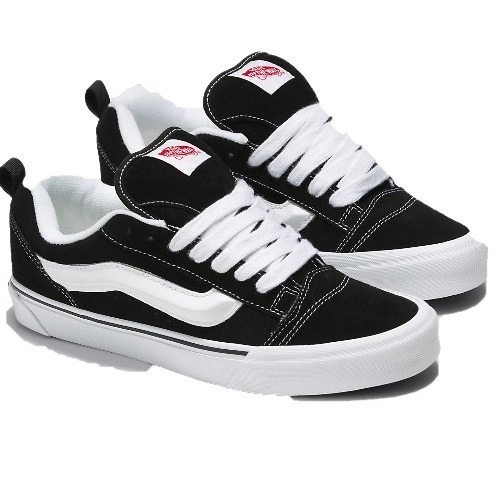 vans knu skool black