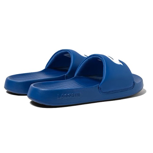 Lacoste Croco 1.0 Blue Slide-3 lacoste 1.0 Blue slide