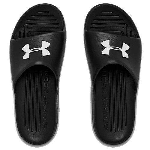 Under Armour Unisex UA Core PTH Black Slides-5 armour pth black slide
