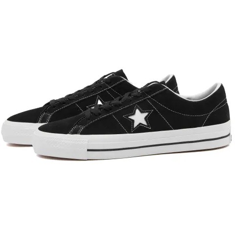Converse One Star black/white