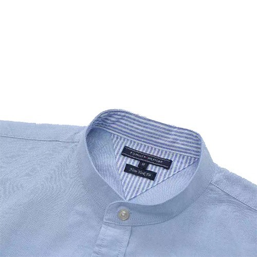 Tommy Hilfiger Bishop-Neck Long Sleeve - Blue-2 Tommy Hilfiger Bishop-Neck Blue