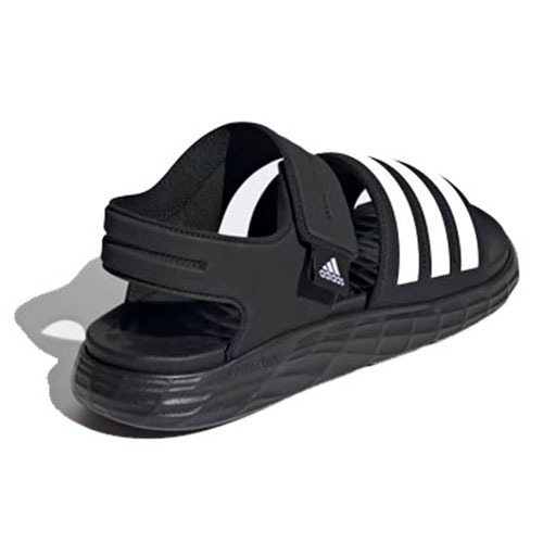 Adidas Duramo Sl Sandals - Black_White-5 Adidas Duramo Sandal Black/White