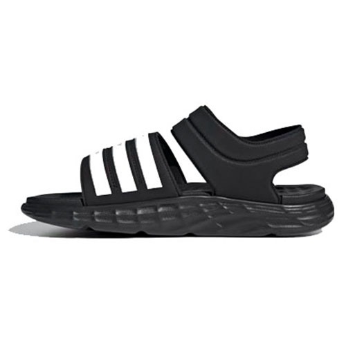 Adidas Duramo Sl Sandals - Black_White Adidas Duramo Sandal Black/White