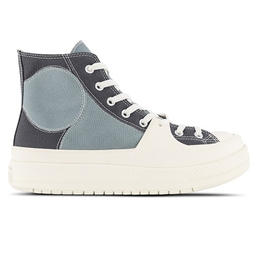 Converse All-Star Construct Deco Stitch Hi - Tidepool GreyWhite converse construct stitch grey/white