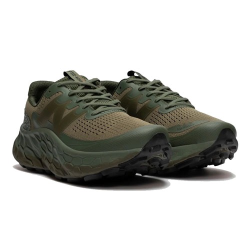 New Balance Fresh Foam More Trail V3 - Olive Green-3 new balance foam green