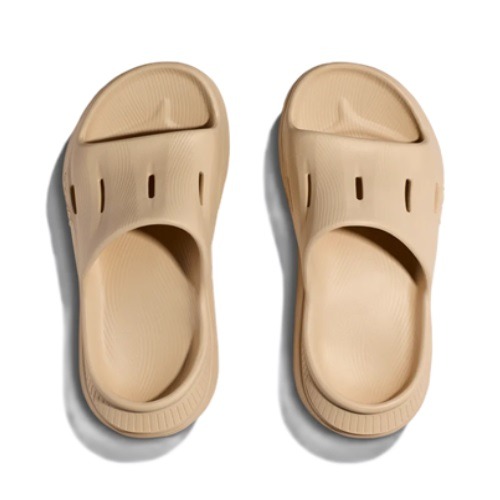 Hoka Ora Recovery Slide 3 - Sand-4 hoka recovery slide sand