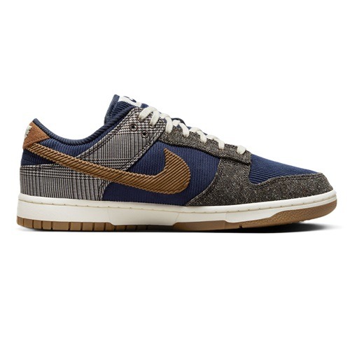 Nike Dunk Low Tweed Corduroy - NavyBrown-2 nike dunk tweed corduroy