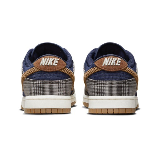 Nike Dunk Low Tweed Corduroy - NavyBrown-5 nike dunk tweed corduroy