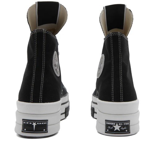 Converse x Rick Owens DBL Drkstar Hi - Black-3 converse rick Drkstar Black