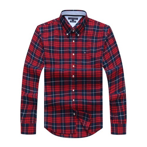 tommy red checkered shirt
