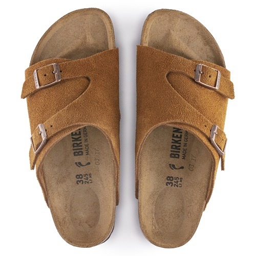 Birkenstock Zürich Brown Suede