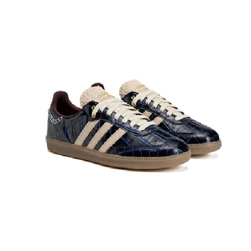 Adidas x Wales Bonner Samba - NavyWhte