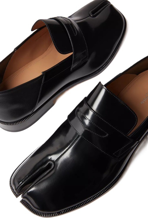 Tabi Split-Toe Leather Loafers