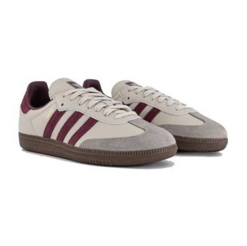 Adidas Samba OG Grey/Maroon