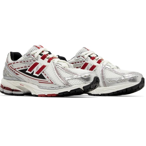 New Balance 1906R silver/crimson